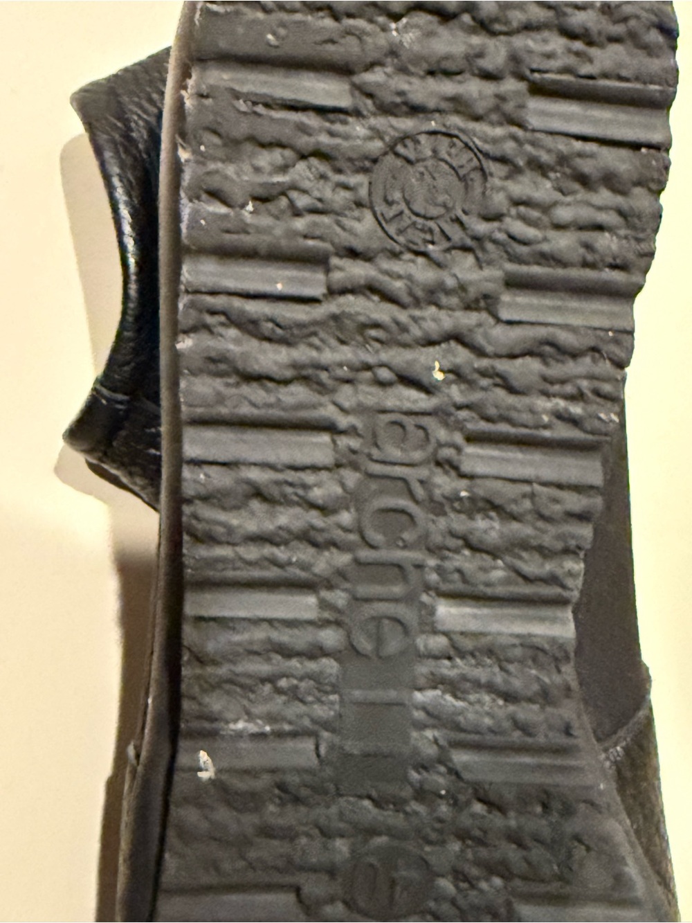Arche Black Leather Rear-Zip Ankle Booties - Picture 9 of 10
